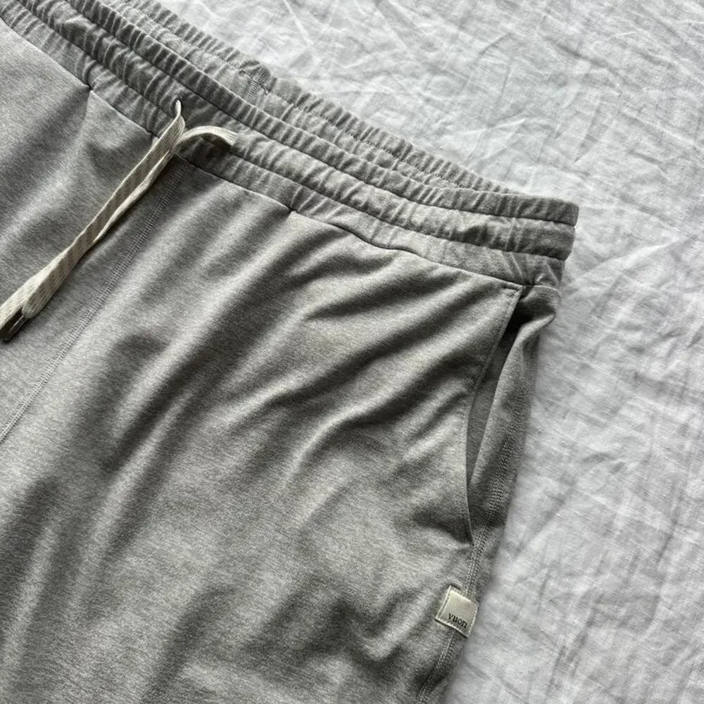 Vuori gray heather joggers loungewear
